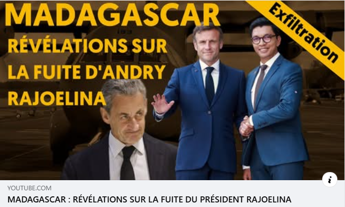 Illustration symbolique de la révolution citoyenne de la GenZ à Madagascar et de la fin du règne d’Andry Rajoelina