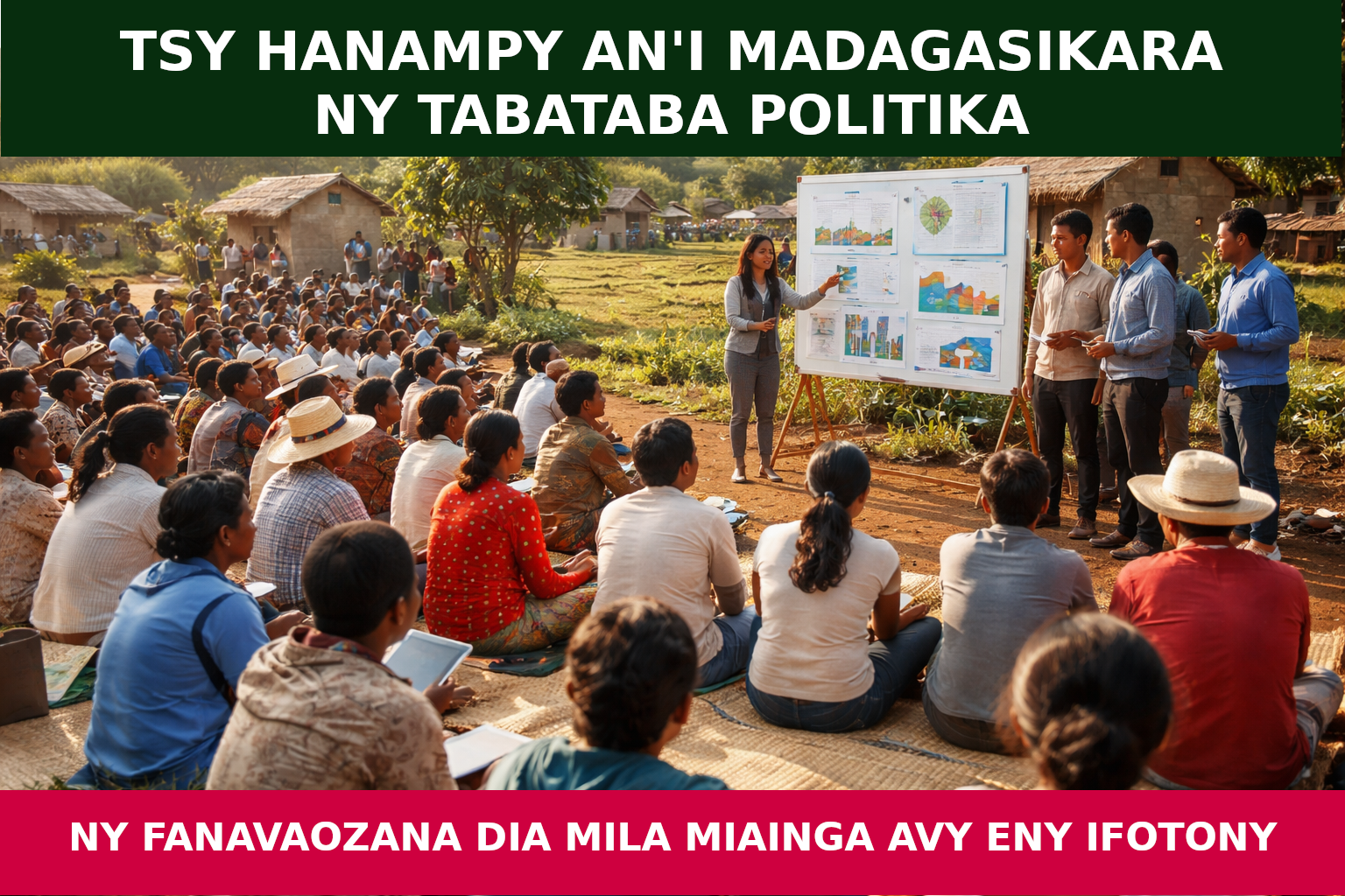 Fanaovazana ilain'i Madagasikara dia miainga amin’ny fokonolona sy ny fototra sosialy malagasy manoloana ny tabataba politika