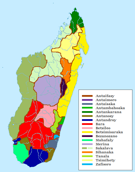 Carte Madagascar diversité culturelle unité nationale refondation