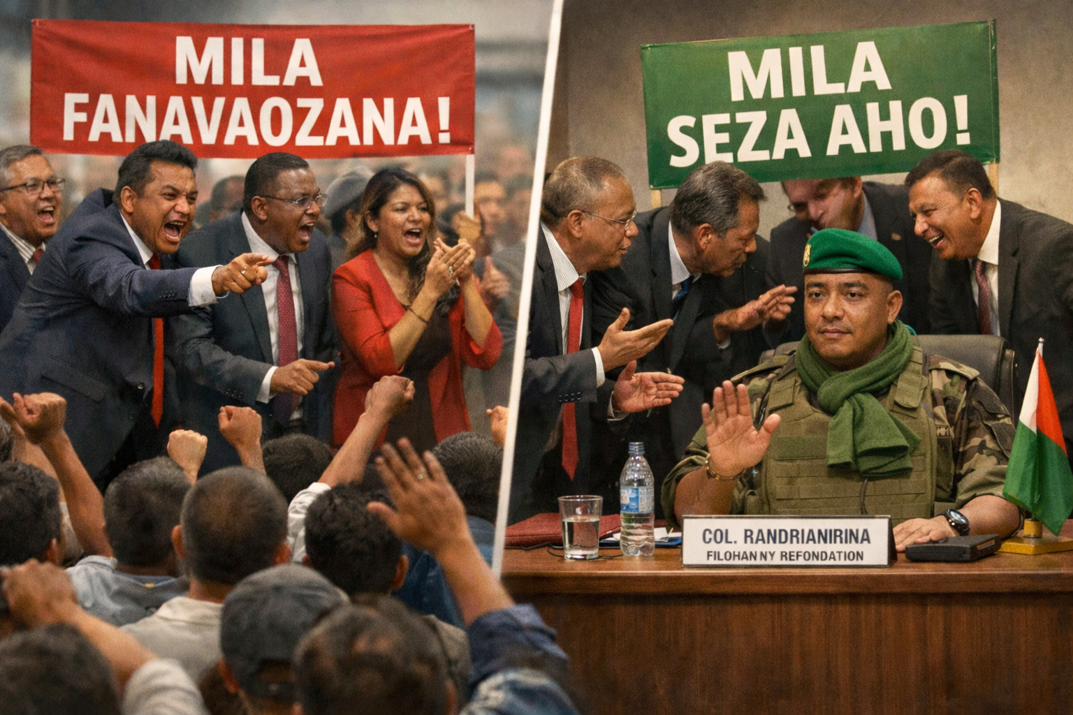 Sary manasongadina ny elanelana eo amin’ny “fanavaozana” ambara sy ny “fitadiavana seza” amin’ny politika eto Madagasikara