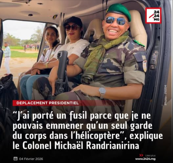 Polémique sur les réseaux sociaux autour d’une image du président lors d’un déplacement officiel à Madagascar