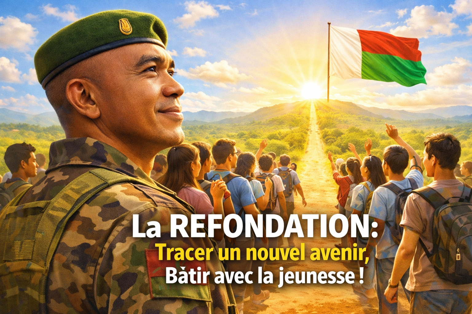 Madagascar refondation politique fin des missions du gouvernement et transition administrative vers une concertation nationale