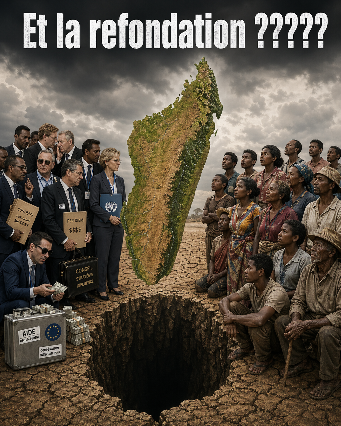 Remise et présentation de la feuille de route de la Refondation à Madagascar devant les institutions et partenaires internationaux, alors que le peuple malagasy attend une méthode claire et participative.